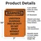 Signmission Livestock Guardian Dog On Duty OSHA Warning Sign, Aluminum, 7in W x 10in L, 2PK OS-2PACK-WS-A-710-V-13307 - alternate 2